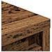 Scarpiera Legno Antico 57x34x76 cm in Legno Multistrato - Foto miniatura 5
