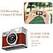 Mini Fotocamera Luminosa: Registrazione Hd 1080p, Schermo Ips Da 0.96"" E Design Retro Green - Foto miniatura 4