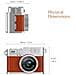 Mini Fotocamera Luminosa: Registrazione Hd 1080p, Schermo Ips Da 0.96"" E Design Retro Green - Foto miniatura 5
