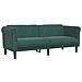 Set di Divani 3 pz Verde Scuro in Velluto - Foto miniatura 5