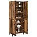 Credenza Legno vecchio 69,5 x 34 x 180 cm Legno multistrato - Foto miniatura 3
