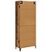 Credenza Legno vecchio 69,5 x 34 x 180 cm Legno multistrato - Foto miniatura 7