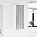 Armadio pensile con porta Riga Grigio Sonoma 40 x 31 x 100 cm - Foto miniatura 4