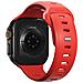 Cinturino Sportivo Per Apple Watch 49mm In Fluoroelastomero Modello Tempo Band, Corallo - Foto miniatura 1