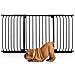 Bettacare Cancelletto Per Cani Elite Con Montaggio A Pressione, 143cm - 152cm, Nero Opaco - Foto miniatura 1