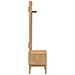 Armadio per corridoio FLORO Marrone cerato 50 x 40 x 158 cm - Foto miniatura 6