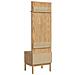 Armadio per corridoio FLORO Marrone cerato 50 x 40 x 158 cm - Foto miniatura 7