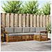 Set divani con cuscino 5 pcs Grigio Naturale e Chiaro - Foto miniatura 2