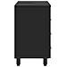 Mobiletto da bagno Nero 60 x 35 x 60 cm Legno ingegnerizzato - Foto miniatura 6