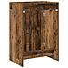 Mobiletto da Bagno Sotto Lavabo Legno antico 56 x 37,5 x 81 cm - Foto miniatura 5