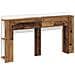 Testata del letto Legno antico Legno ingegnerizzato - Foto miniatura 6