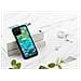 Custodia Per Iphone 11 Pro, Nera Con Ninfee. - Foto miniatura 4