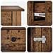 Mobile da cassa per cani Legno antico 90 x 47,5 x 80 cm - Foto miniatura 7