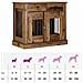Mobile da cassa per cani Legno antico 90 x 47,5 x 80 cm - Foto miniatura 9