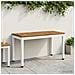 Panchina da giardino 80,5 x 35 x 45 cm Legno di Acacia Massello - Foto miniatura 2