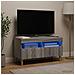 Mobile TV LED Sonoma grigio Legno ingegnerizzato - Foto miniatura 4