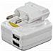 Alimentatore USB Dual con Cavo USB-Lightning 10 W Colore Bianco - Foto miniatura 1