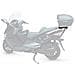 Attacchi Top Master Sym Gts125 Gts300 Gts300i Attrezzatura 2006-2014 / 2010-2014 - Foto miniatura 2