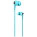 Auricolari Hi-Fi a filo blu con controllo brani e chiamate - Foto miniatura 1