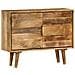 Credenza in Legno Massello di Mango 90x30x69 cm - Foto miniatura 2