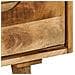 Credenza in Legno Massello di Mango 90x30x69 cm - Foto miniatura 5