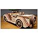 Puzzle in Legno 3D - Roadster VM 01 Kit di Costruzione - 437 Pezzi    - Foto miniatura 8
