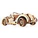 Puzzle in Legno 3D - Roadster VM 01 Kit di Costruzione - 437 Pezzi    - Foto miniatura 4