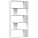 Libreria /Divisorio Bianco 80x24x159 cm in Legno Multistrato - Foto miniatura 2