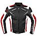 Moto Giacca Pelle Motociclismo Sport Gilet Estraibile Protezioni Ce Rosso Xxxl - Foto miniatura 1