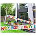 Folat Bv - Banner Happy Birthday Pois Multicolor 15 M - Foto miniatura 1