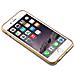 Custodia Compatibile Con Apple Iphone 6 / Iphone 6s In Oro - Coperchio Protettivo In Silicone Tpu Flessibile Con Design Spazzolato - Foto miniatura 6