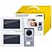Kit Videocitofono 2 Fili Bifamiliare Lcd 7"" Bianco - Foto miniatura 1