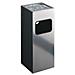 Papierkorb Metall 17l Eckig Mit Ascher 1 St 333123 - Foto miniatura 2