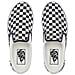 Vans U Classic Slip-on, Sneaker Unisex Adulto, Bianco (nero / bianco / checker Bianco), 38 - Foto miniatura 10