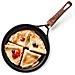Padella per Crepes Black Line in Alluminio Fuso di Alta Qualità 28 cm | Antiaderente | Moderna Tecnologia di Cottura Effetto Pietra Calda | Adatte a Tutti i Piani di Cottura | Ideale anche per omelette, piadine, tortillas messicane, uova strapazzate - Foto miniatura 1