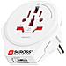 Adattatore Universale Da Viaggio 16a Con Porta Usb, Bianco - Foto miniatura 4