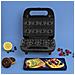 Piastra Grill Panini Maker Joy600 4 In 1 Per Cialde,donuts,toast,grill, 750w - Foto miniatura 3