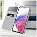 Cover S View Wallet Ef-ea536pwegee Per Galaxy A53 5g Sm-a536b Bianco - Foto miniatura 4