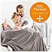 Termocoperta HD 150 XXL Cosy Taup Matrimoniale 200 X 150 cm con 6 Potenze Regolazione Elettronica della Temperatura Lavabile in Lavastoviglie - Foto miniatura 4