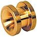 Boccola Passafilo X Testina Decespugliatore Ottone Mm 16x 9 X 5 Pz - Foto miniatura 1