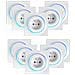 Set Di 10 Prese Intelligenti Z-wave+ - Walli Outlet Tipo E - - Foto miniatura 1