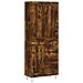 Credenza Rovere Fumo 69,5x34x180 Cm In Legno Multistrato - Foto miniatura 2