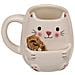 Dolomite Coffee Mug With Cookie Holder - Cat - Foto miniatura 1
