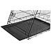 Gabbia Per Cani 107x74x85 Cm Nera - Foto miniatura 2