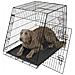 Gabbia Per Cani 107x74x85 Cm Nera - Foto miniatura 4
