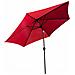 Ombrellone da Giardino ORIENT con regolazione dell'inclinazione, Colore Rosso, 270x270x235 cm - Foto miniatura 5