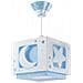 Lampada A Sospensione Per Bambini Moonlight Luna E Stelle Blu - Foto miniatura 2