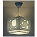 Lampada A Sospensione Per Bambini Moonlight Luna E Stelle Blu - Foto miniatura 4