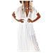 Copricostume Bikini Per Donna, Copricostume Da Spiaggia Estivi White - Foto miniatura 1