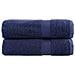 Asciugamani Da Doccia Solund 2 Pz Blu Navy 70x140cm 600gsm - Foto miniatura 1
